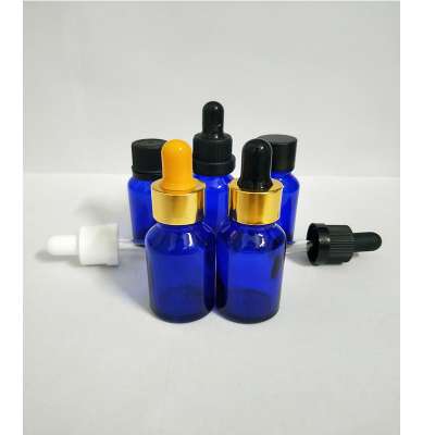 amber clear blue green 30ml boston glass bottle with spray cap for e liquid glass bottle